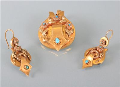 Historismus Damenschmuckgarnitur - Antiques, art and jewellery