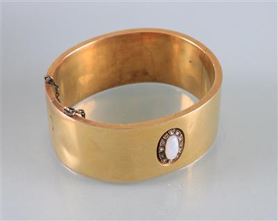 Opal Diamantarmreifen - Antiques, art and jewellery