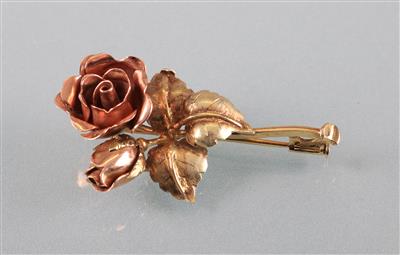 Brosche "Wiener Rose" - Arte, antiquariato e gioielli