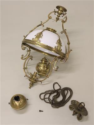 Historismus Deckelampe - Umění, starožitnosti, šperky