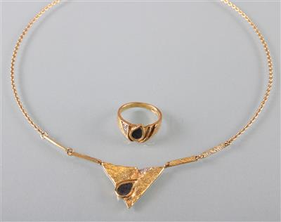 Brillant Diamant Schmuckgarnitur - Arte, antiquariato e gioielli