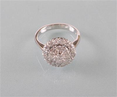 Brillantdamenring zus. ca. 1,05 ct - Kunst, Antiquitäten und Schmuck