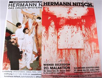 Plakate Hermann Nitsch - Umění, starožitnosti, šperky