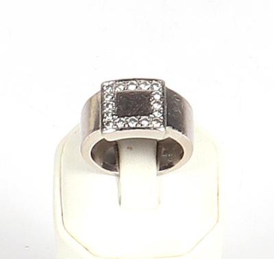 Brillant Damenring zus. ca. 0,45 ct - Umění, starožitnosti, šperky