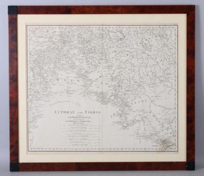 Landkarte Euphrat und Tigris - Arte, antiquariato e gioielli