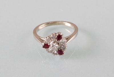 Brillant Rubin Ring - Arte, antiquariato e gioielli