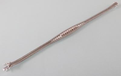 Brillantarmband zus. ca. 0,50 ct - Umění, starožitnosti, šperky