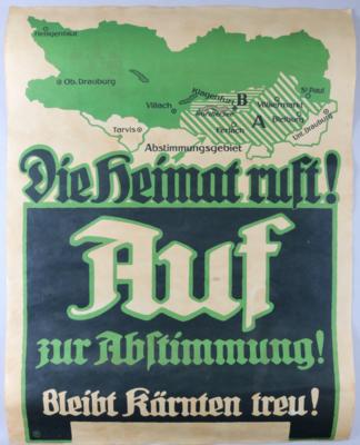 Plakat Kärntner Volksabstimmung - Arte, antiquariato e gioielli