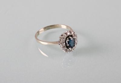 Saphir Diamantring - Umění, starožitnosti, šperky