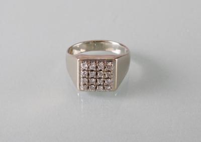 Brillantring zus. ca. 0,50 ct - Antiques, art and jewellery