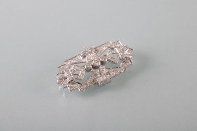 Brillantbrosche zus. ca. 4,30 ct - Gioielli, arte e antiquariato