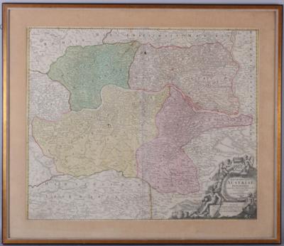Landkarte Kupferstich - Arte Antiquariato e Gioielli