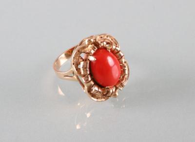 Korallenring - Art Antiques and Jewelry