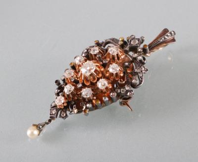 Historismus Diamantanhänger ca.1,70 ct - Art Antiques and Jewelry