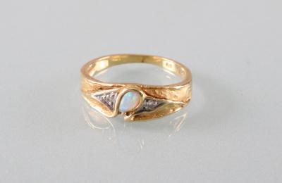 Brillant Opalring - Art Antiques and Jewelry