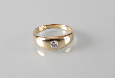 Brillant Solitärring ca. 0,25 ct - Kunst Antiquitäten und Schmuck