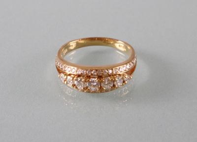 Brillantring zus. ca. 0,60 ct - Art Antiques and Jewelry