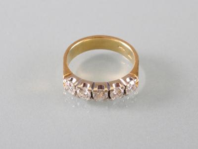 Brillantring zus. ca. 1,00 ct - Art Antiques and Jewelry