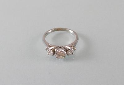 Brillantring zus. ca. 1,05 ct - Kunst Antiquitäten und Schmuck