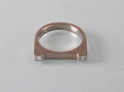 Diamant Designring zus. ca. 0,20 ct - Art Antiques and Jewelry