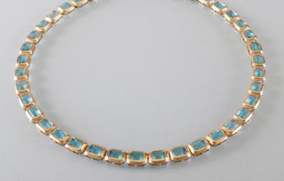 Topas (beh.) Collier - Art Antiques and Jewelry