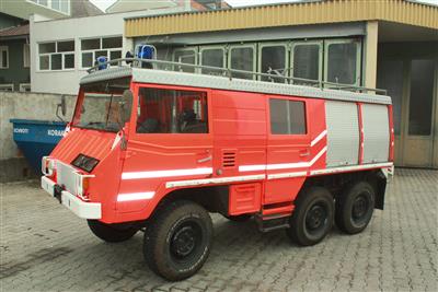 LKW Feuerwehrfahrzeug dreiachsig, Steyr-Daimler Puch Pinzgauer 712 K - Fahrzeuge und Technik