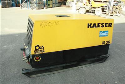 Kompressor-Generator "Kaeser, Typ M 36 G" - KFZ