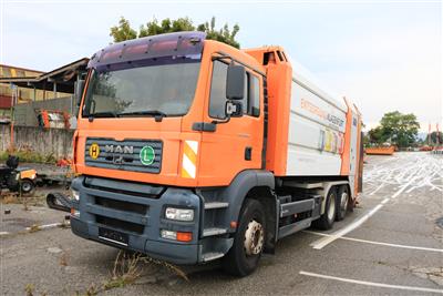 LKW "Müllwagen MAN TGA 26.310" - Fahrzeuge und Technik
