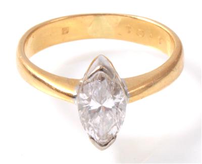 Diamantsolitärring, 1,01 ct - Kunst und Antiquitäten - Klagenfurt