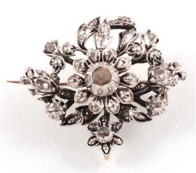Diamantbrosche - Art and Antiques, Jewellery