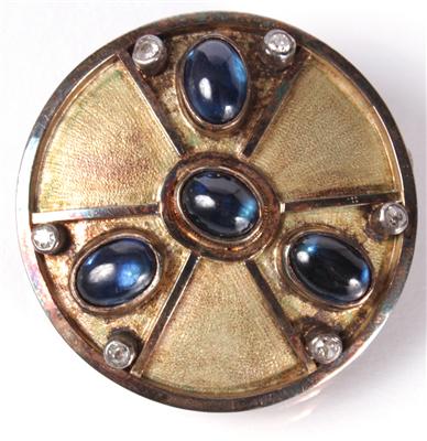 Diamantbrosche zus. ca. 0,10 ct - Art and Antiques, Jewellery