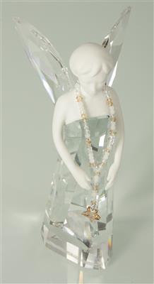 Swarovskifigur Engel mit Kette - Art and Antiques, Jewellery