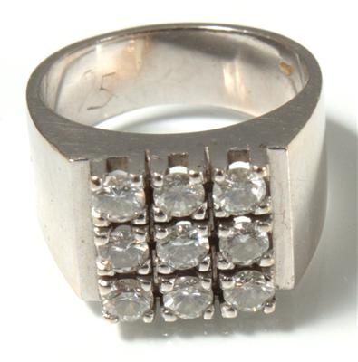 Brillantring zus. ca. 0,90 ct - Kunst, Antiquitäten und Schmuck