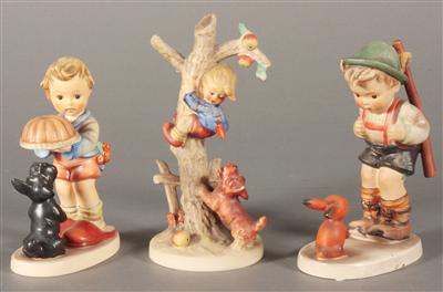 3 Hummel-Zierfiguren - Antiques, art and jewellery