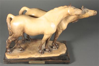 Zierfigur "Pferde" - Antiques, art and jewellery