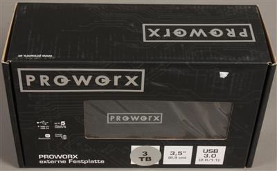 Proworx Festplatte 3TB 3,5" USB 3.0 - Kunst, Antiquitäten und Schmuck