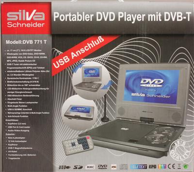 Silva Schneider Portabler DVD Player mit DVB-T - Antiques, art and jewellery