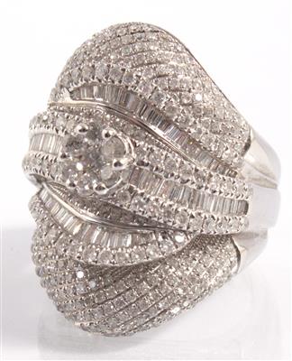 Brillant-Diamantdamenring - Kunst, Antiquitäten und Schmuck