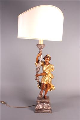 Tischlampe in barocker Stilform - Arte, antiquariato e gioielli