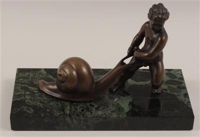 Victor Hammer (Wien 1913-1986ebenda)-Putto mit Schnecke, - Um?ní, starožitnosti, šperky