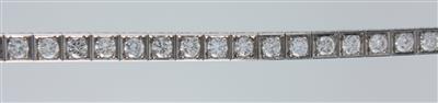 Brillantarmband ca. 5,50 ct - Antiques, art and jewellery