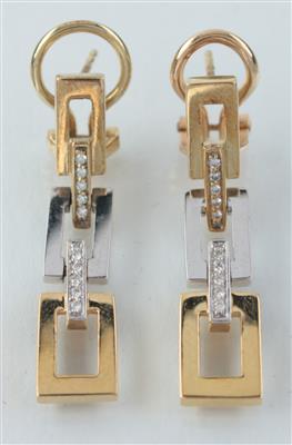 Diamantohrclips - Antiques, art and jewellery