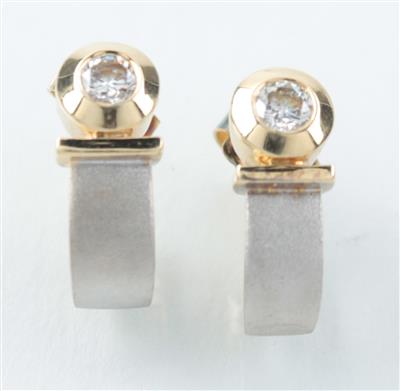 Brillant-Ohrstecker - Antiques, art and jewellery