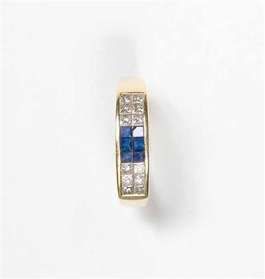 Wempe Saphir-DiamantDamenring - Kunst, Antiquitäten und Schmuck