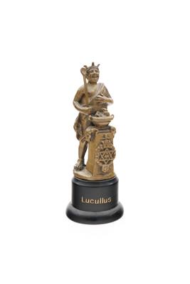 Bronzezierfigur "Lucullus" - Antiques, art and jewellery