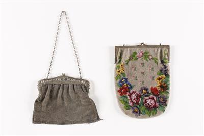 2 Damenhandtaschen Anfang 20 Jh. - Kunst, Antiquitäten und Schmuck