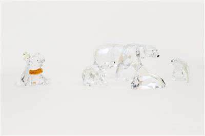 4 Swarovski-Zierfiguren - Antiques, art and jewellery