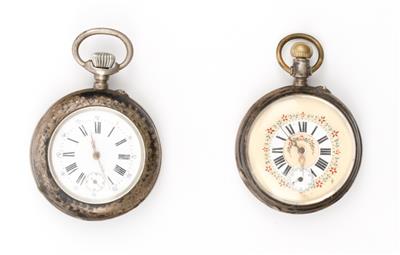 2 Herrentaschenuhren um 1900 - Antiques, art and jewellery