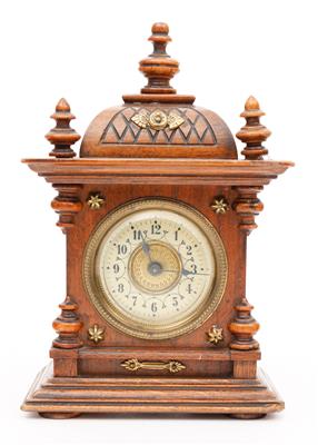 Historismusminiaturtischuhr um 1880 - Kunst, Antiquitäten und Schmuck online auction