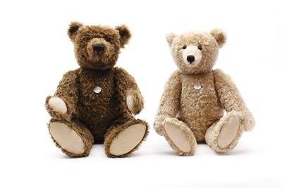 2 Steiff-Teddybären Ende 20. Jh. - Arte, antiquariato e gioielli